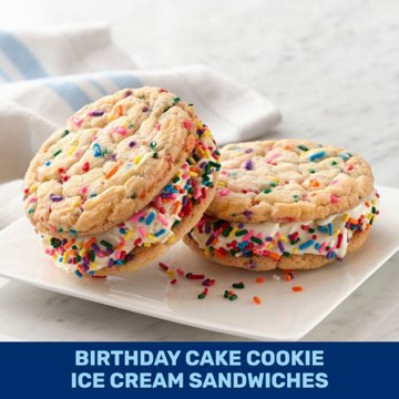 Pillsbury Ready to Eat or Bake Cookie Dough - Birthday Cake, 12 ct