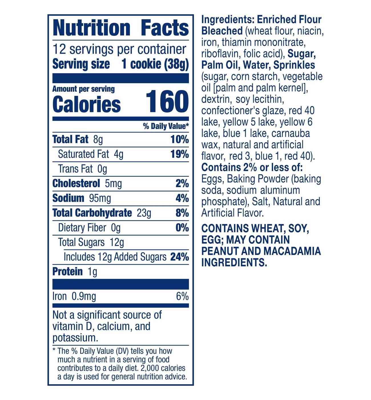 Pillsbury Ready to Eat or Bake Cookie Dough - Birthday Cake; image 5 of 6