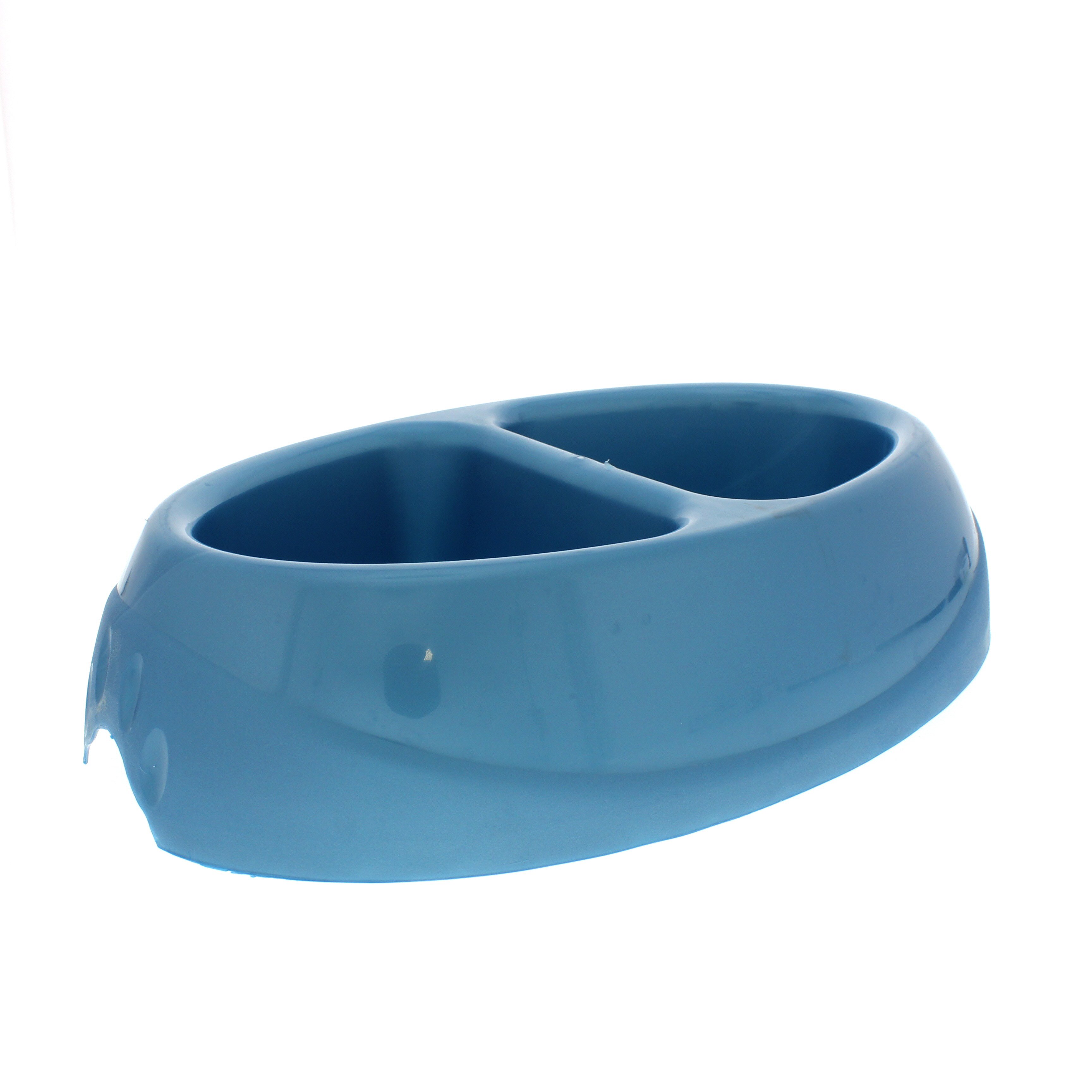 Petmate Blue Ultra 2.5 Cup Double Diner Pet Dish - Shop Bowls & automatic feeders at H-E-B