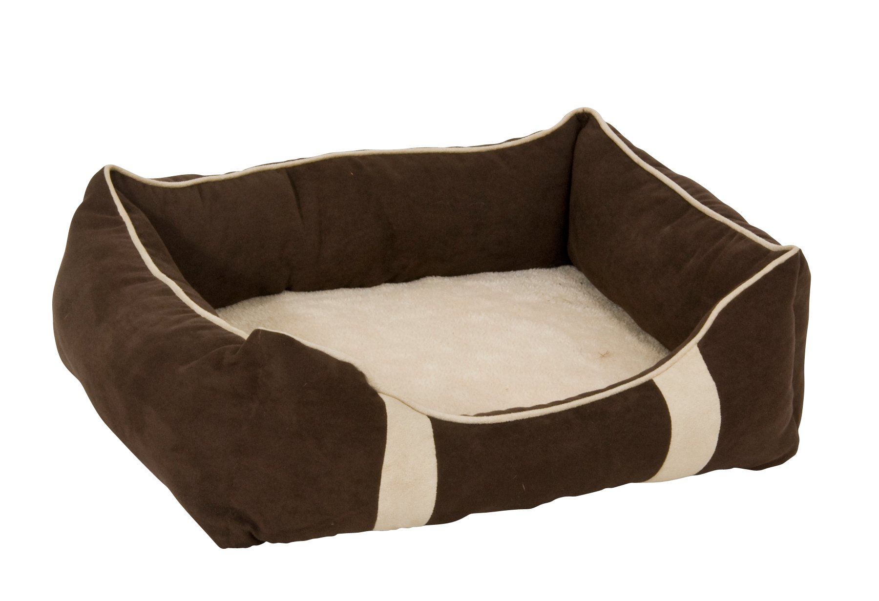 Aspen Pet 18" X 22" Lounger Bed Brown Shop Beds at HEB