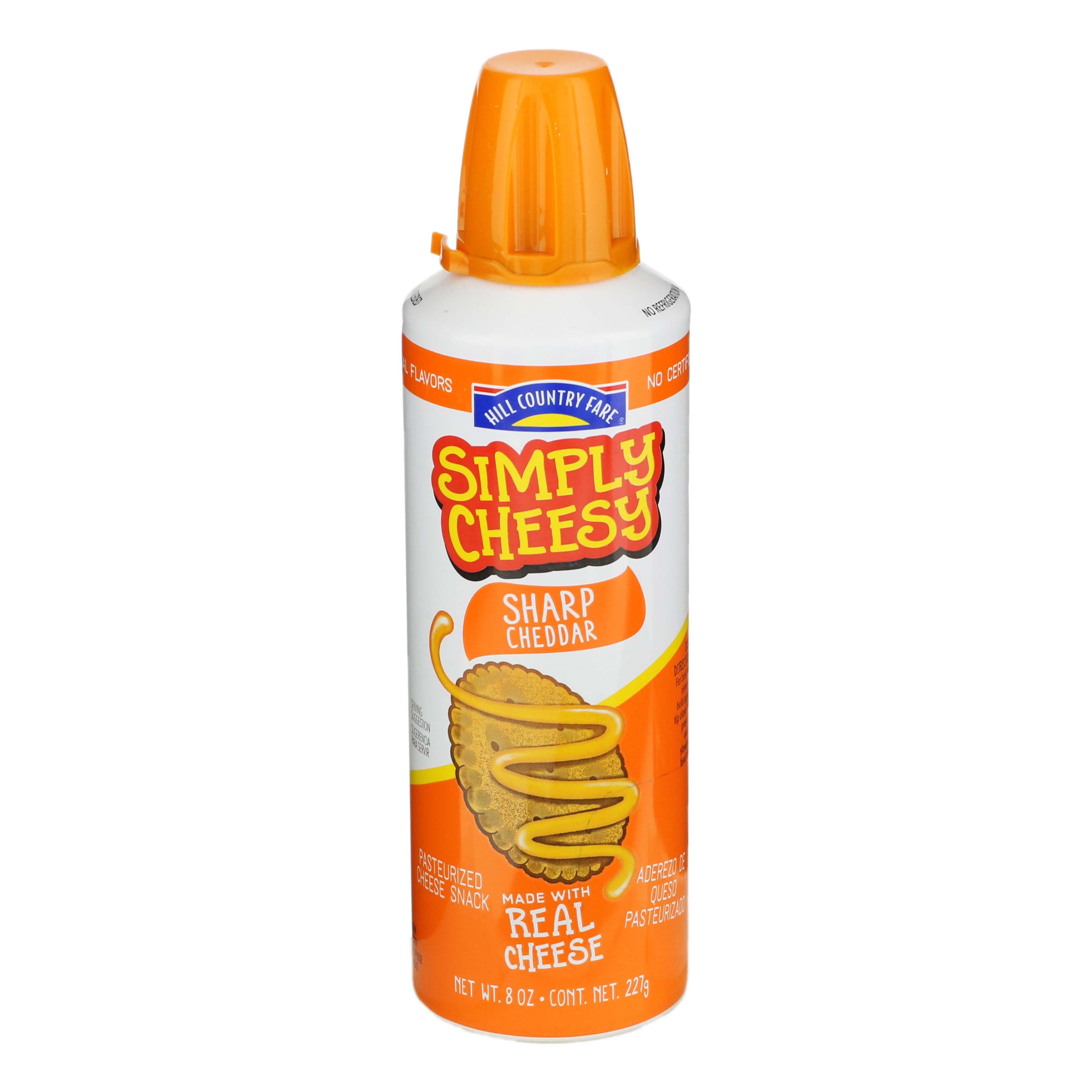 Easy Cheese Sharp Cheddar Cheese Snack, 8 oz 