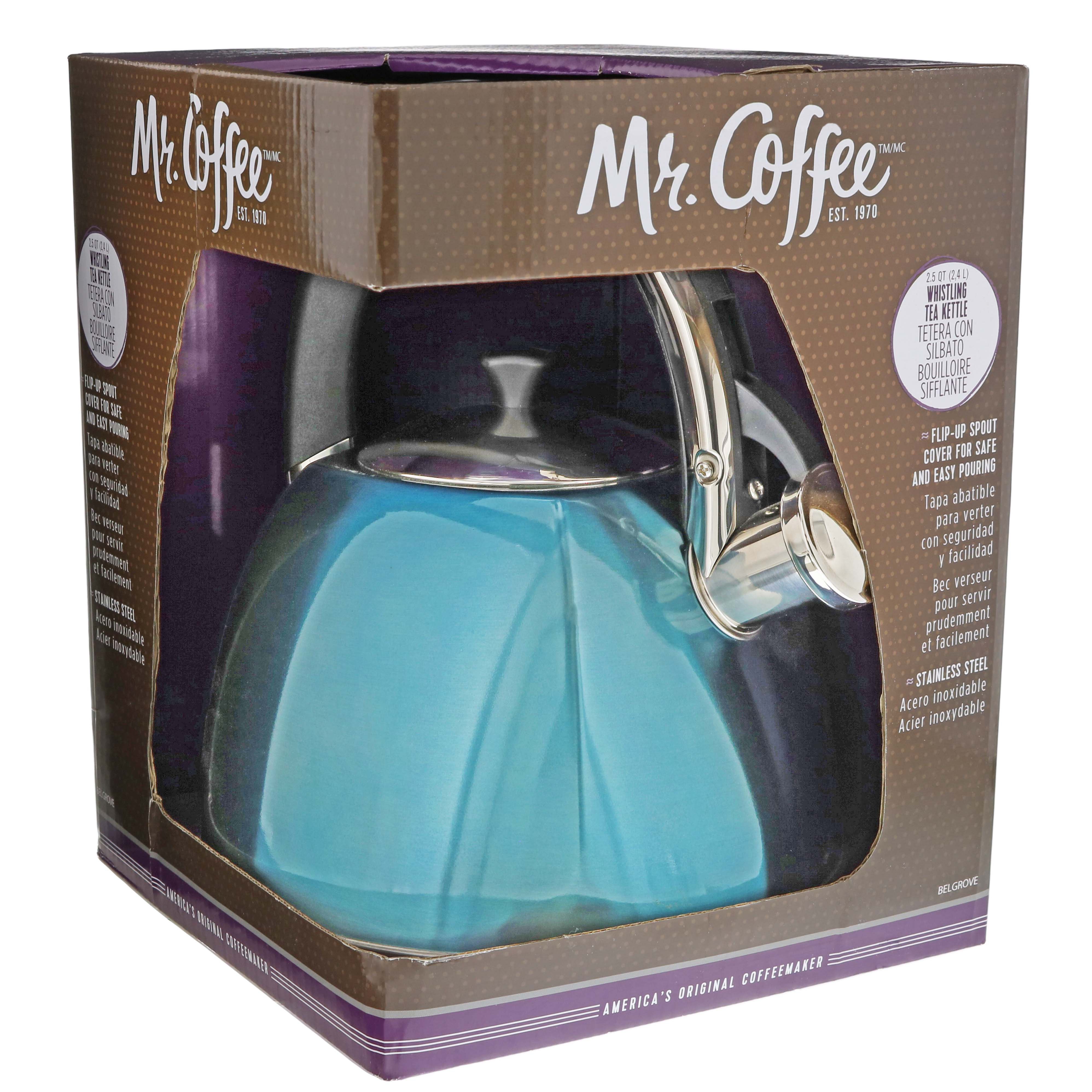 Mr. Coffee Whistling Tea Kettle Belgrove Shop Kettles at HEB