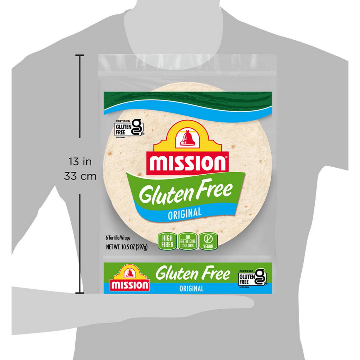 Mission Gluten Free Soft Taco Tortilla Wraps 6 Count; image 6 of 10