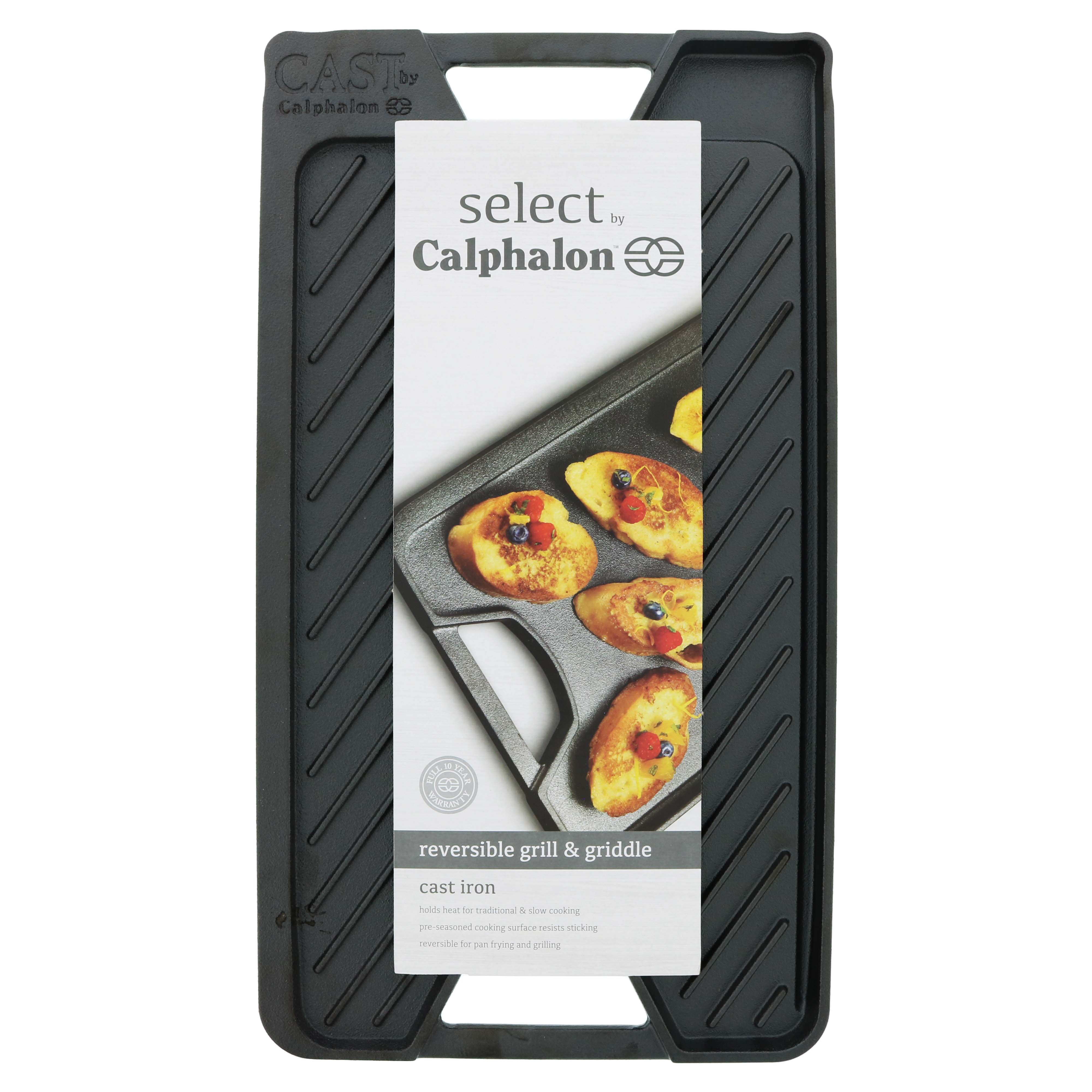 Calphalon Cast Iron Griddle Shop Cookware at HEB