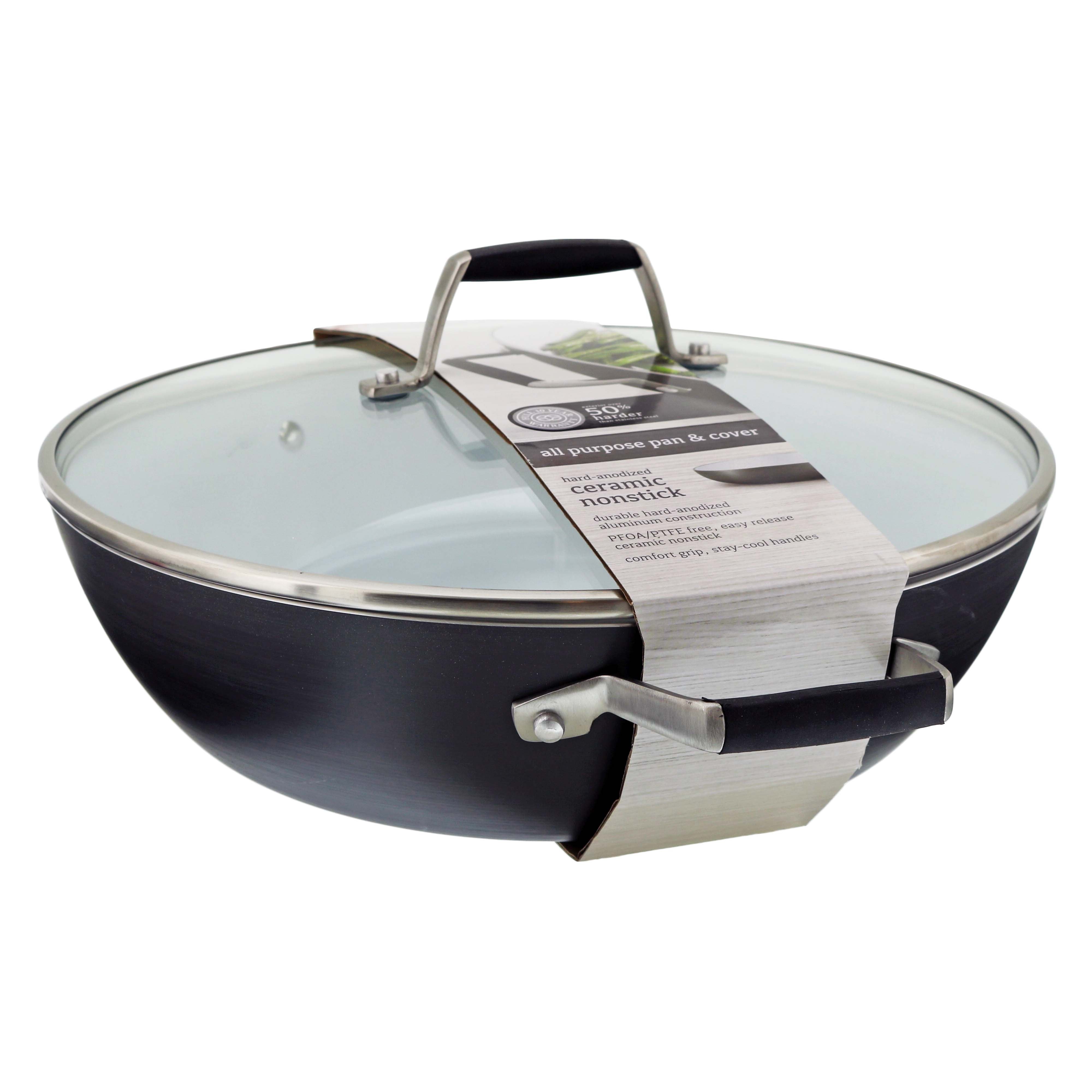 Calphalon Hard Anodized Ceramic All Purpose Pan Shop Cookware at HEB