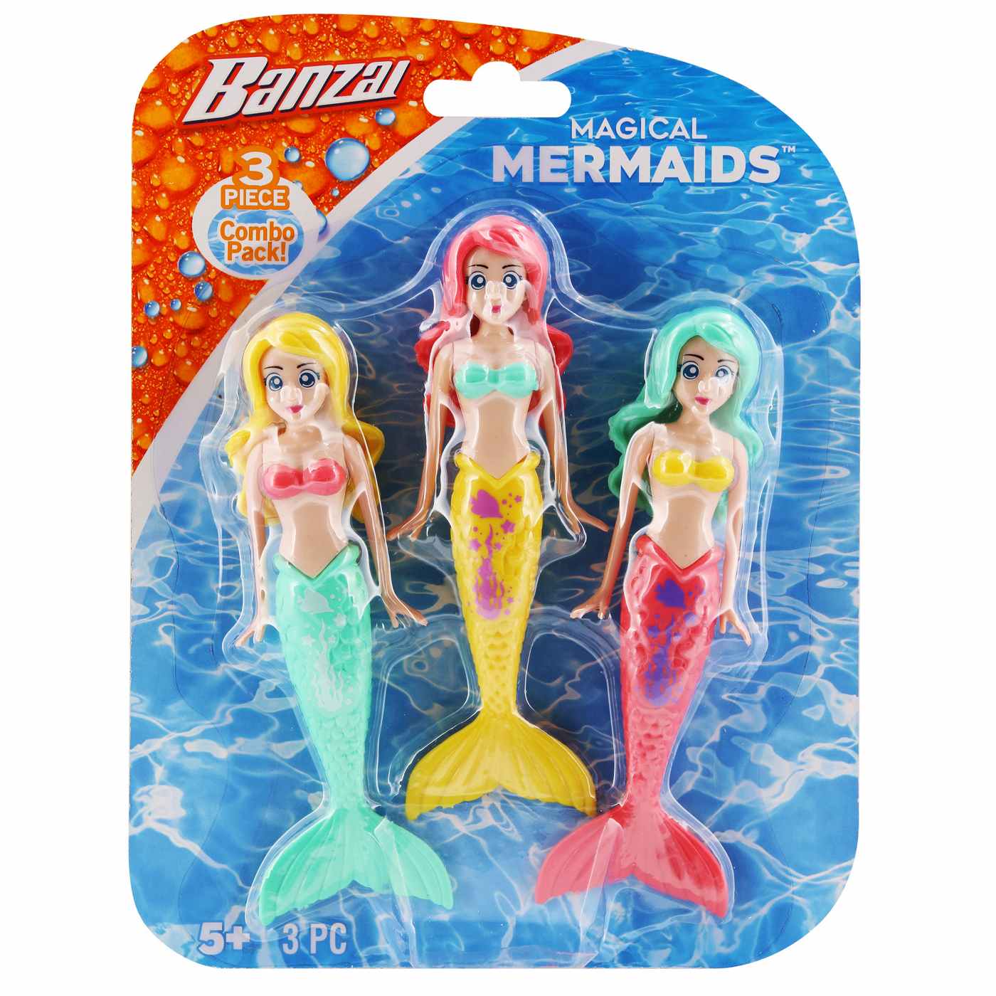 Banzai Magical Mermaids Dive Toys; image 1 of 5