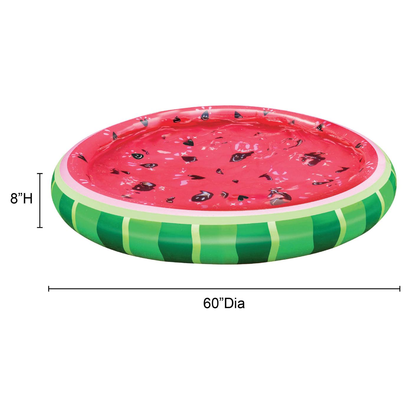 Banzai Watermelon Splash Inflatable Pool Shop Kiddie pools at HEB