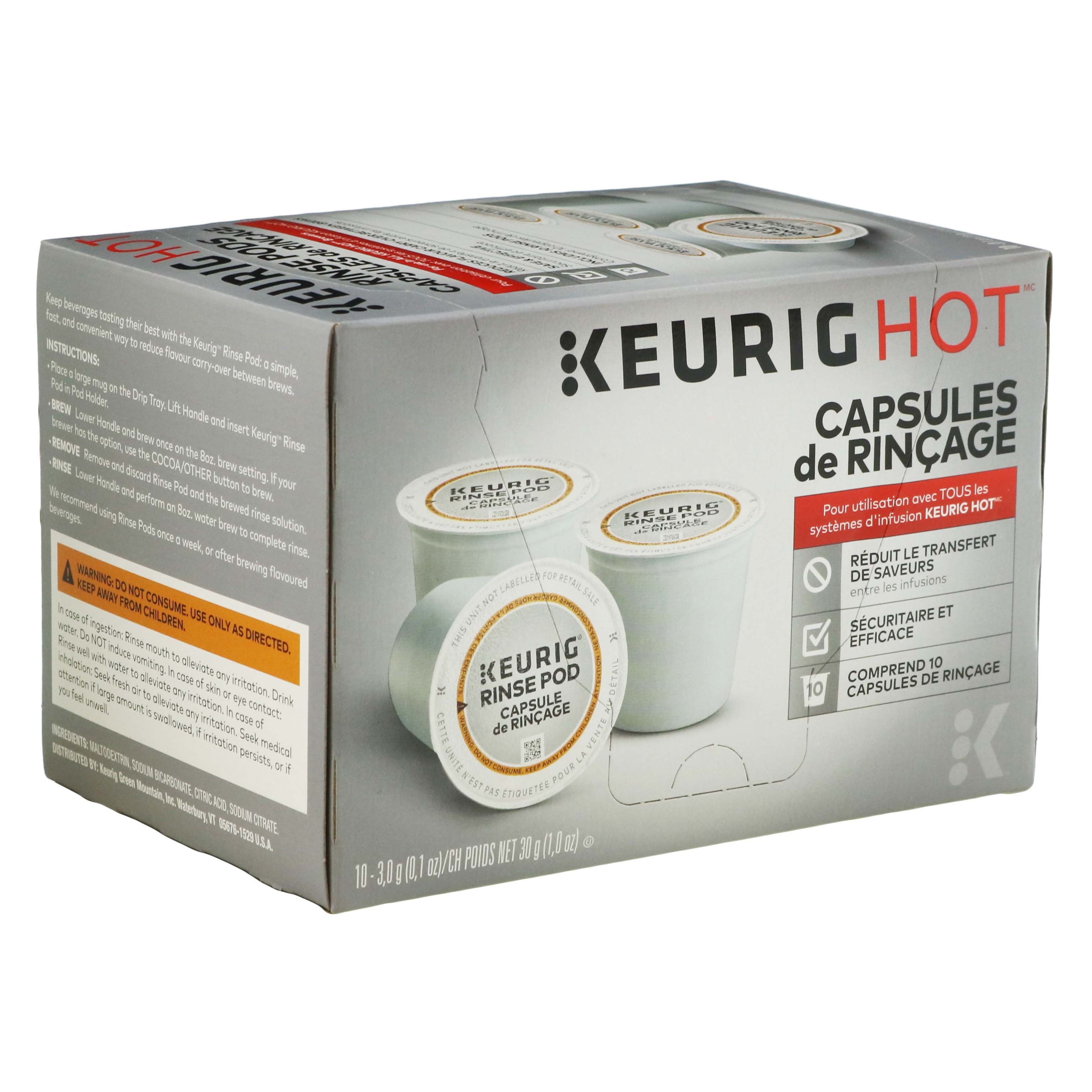Keurig 5000057588 K-Cup Coffee Maker Rinse Pods Brews In Both Classic 1.0 And Pl