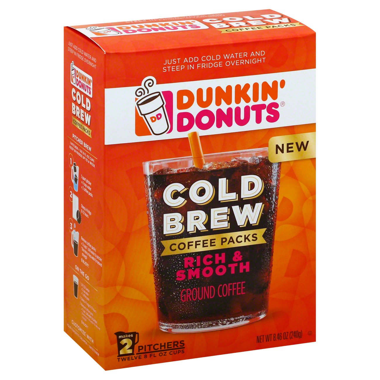 Dunkin Donuts Cold Brew Coffee Shop Coffee At H E B