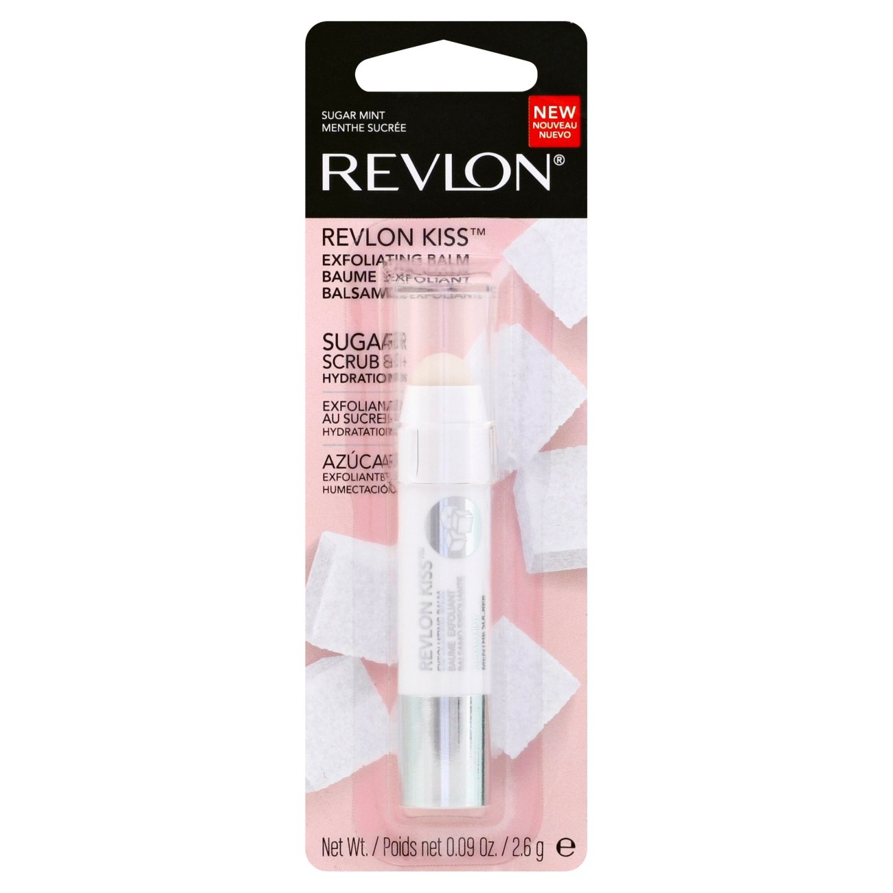 Revlon Kiss Exfoliating Lip Balm Sugar Mint Shop Lip Balm & Treatments at HEB