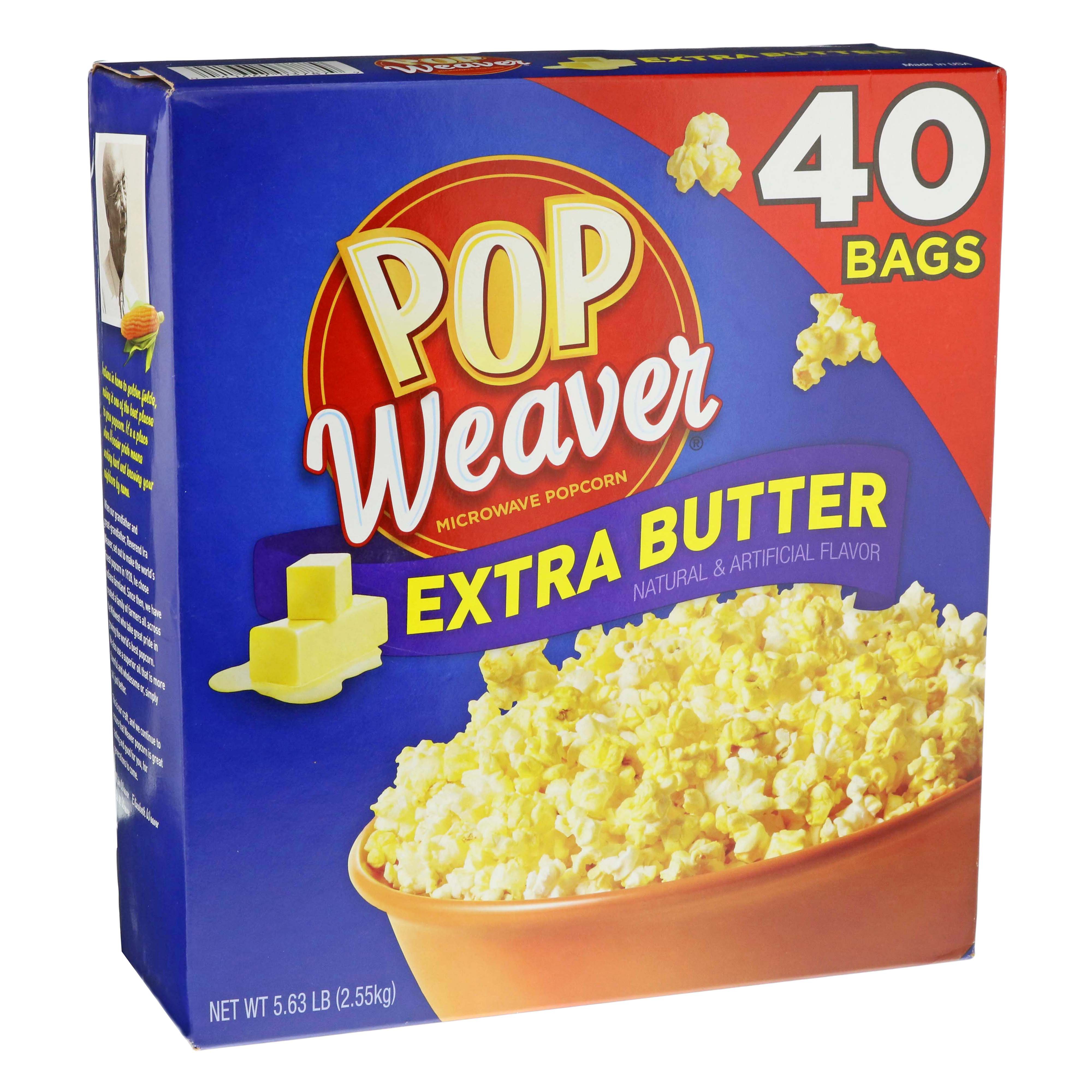 Pop Weaver Extra Butter Popcorn Shop Popcorn at HEB