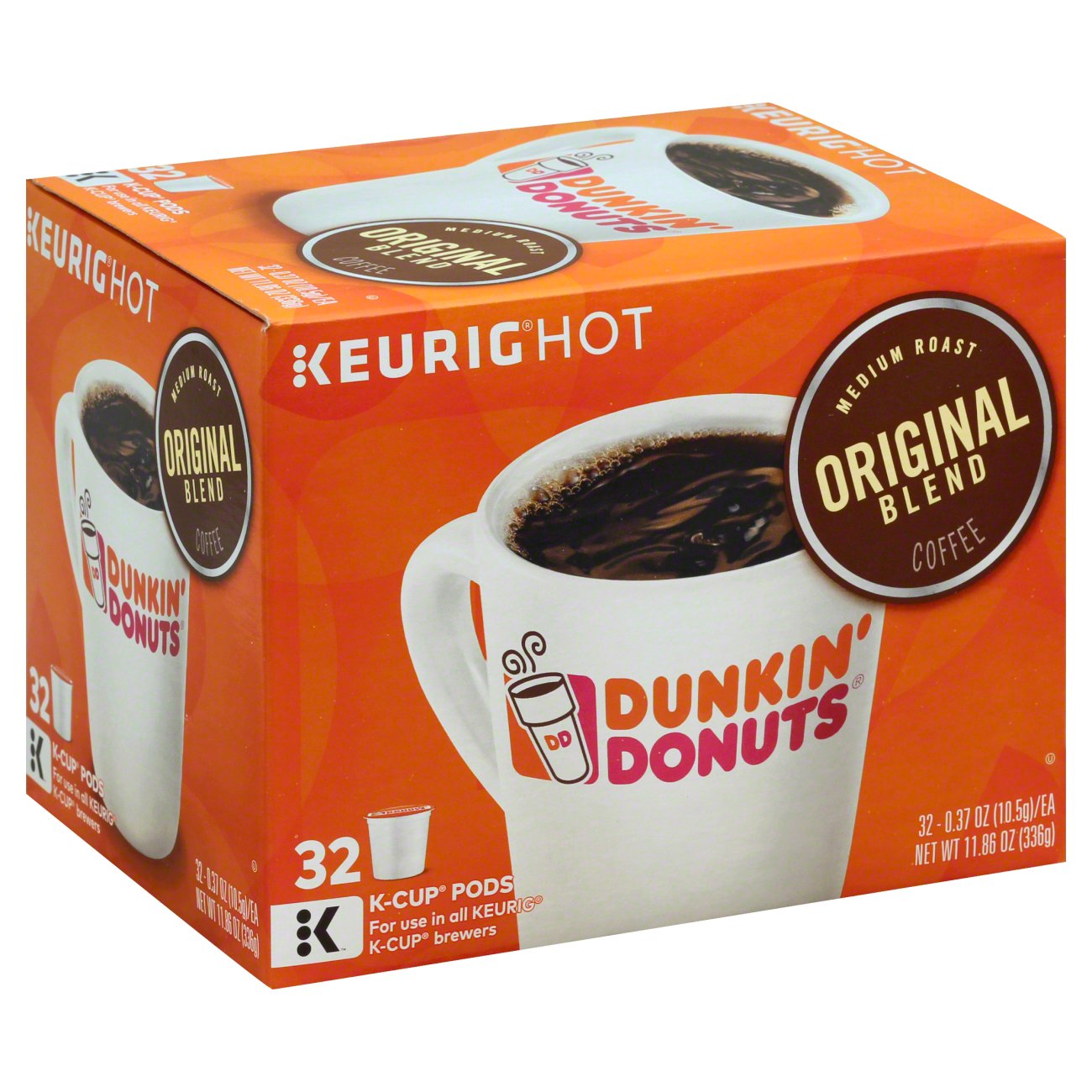 Dunkin Donuts Original Blend Medium Roast Single Serve Coffee K