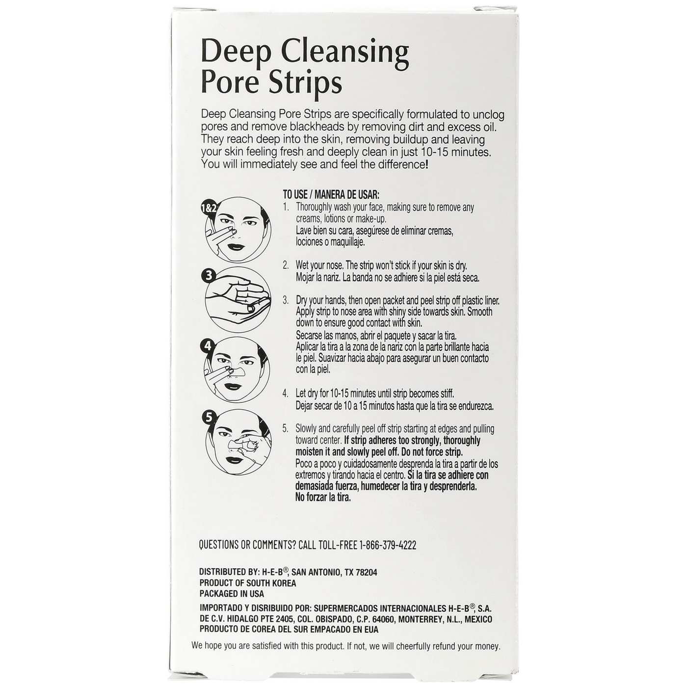 Hill Country Essentials Deep Cleansing Blackheads Pore Strips; image 2 of 2