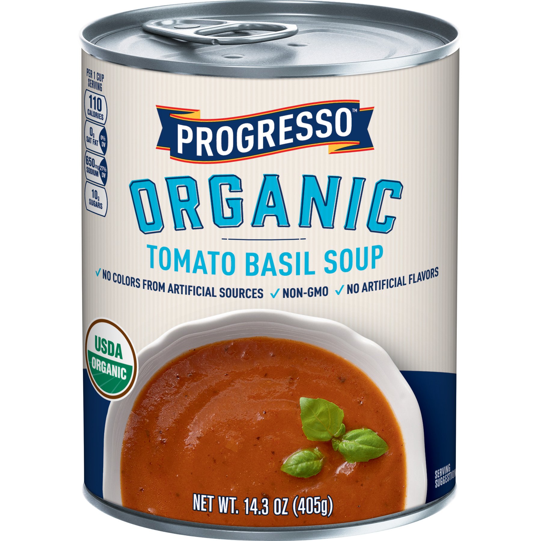Progresso Organic Soup Tomato Basil Shop Soups & chili at HEB