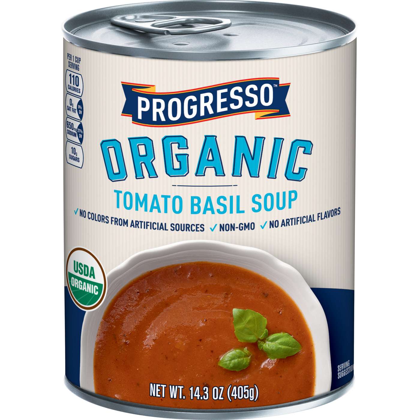 Progresso Organic Soup Tomato Basil; image 1 of 2