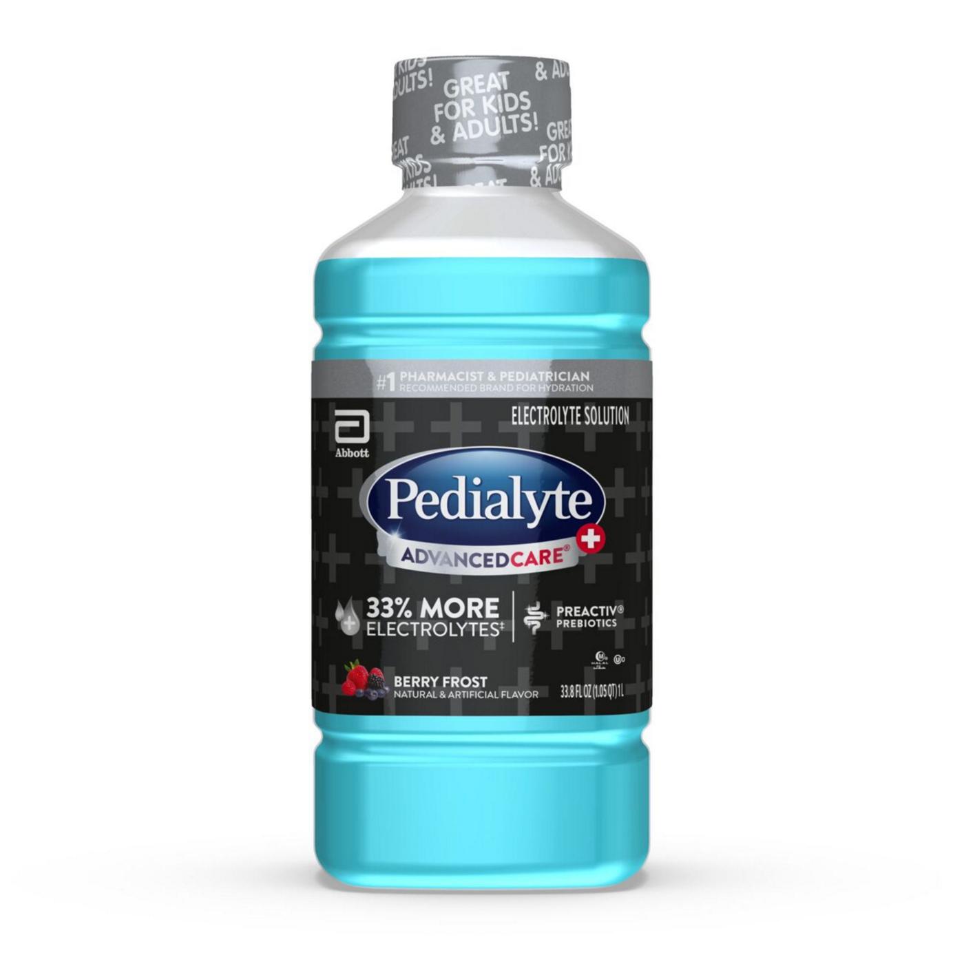 Pedialyte AdvancedCare Plus Electrolyte Solution - Berry Frost; image 1 of 6