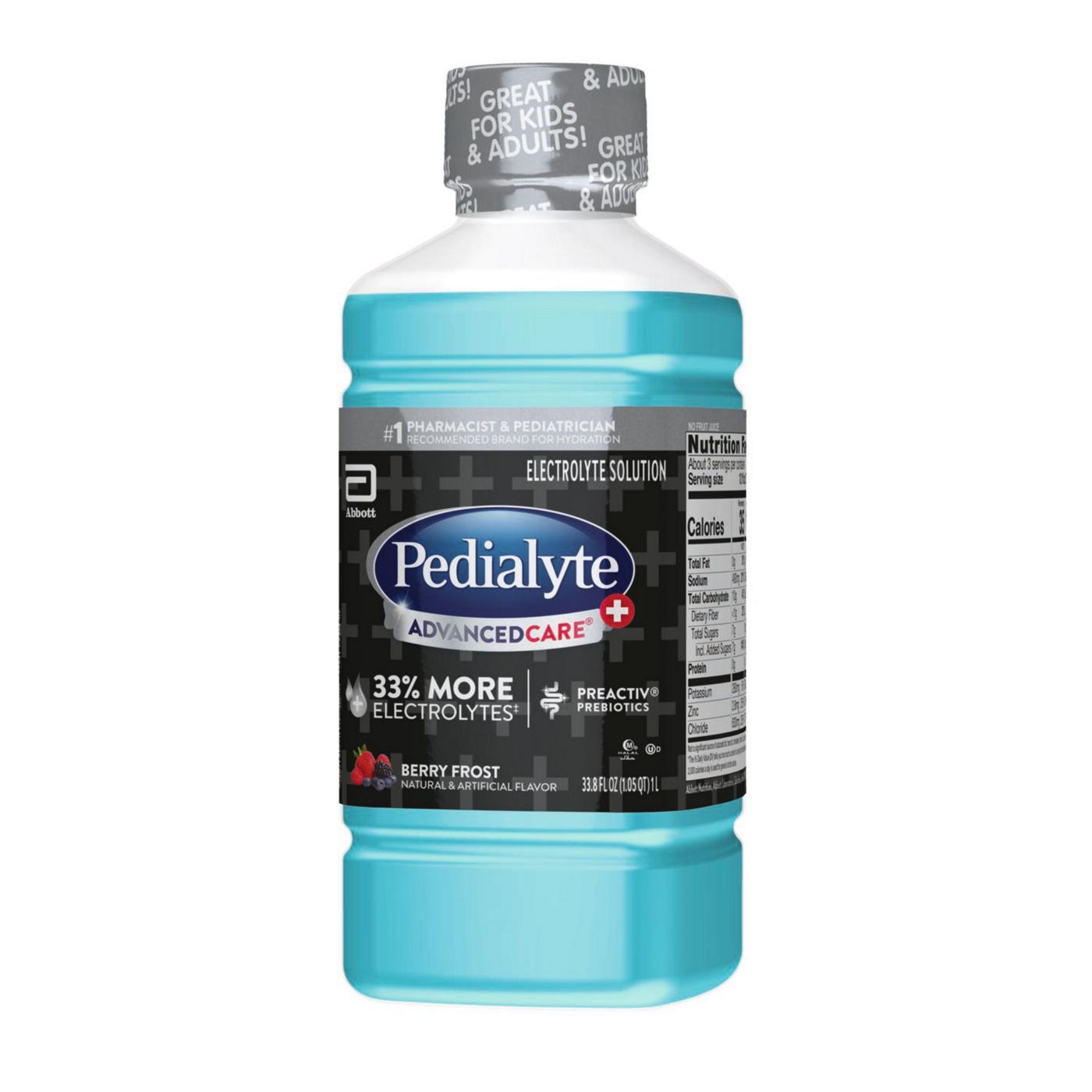 Pedialyte AdvancedCare Plus Electrolyte Solution - Berry Frost; image 2 of 6