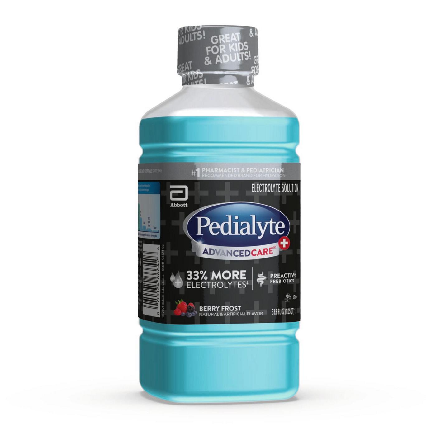 Pedialyte AdvancedCare Plus Electrolyte Solution - Berry Frost; image 5 of 6