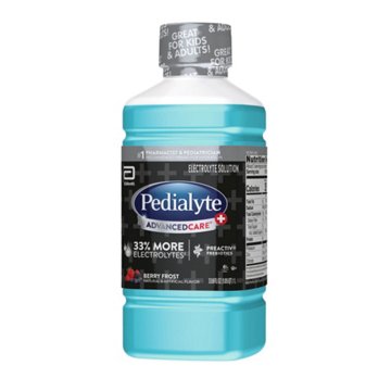 Pedialyte AdvancedCare Plus Electrolyte Solution - Berry Frost, 33.8 oz