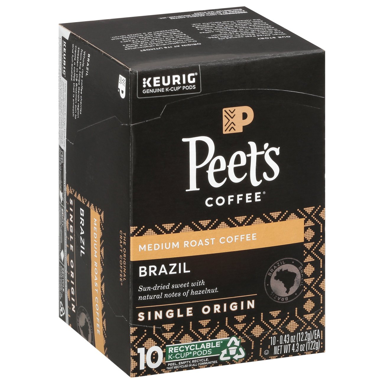 Peet's coffee clearance keurig