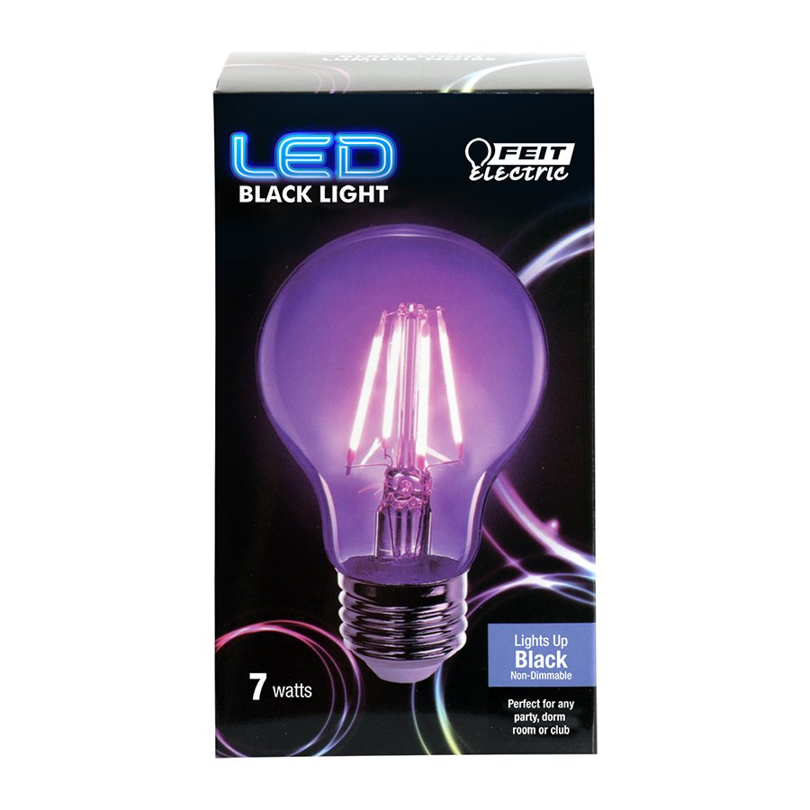 Accepteret Saucer elevation Feit Electric A19 7-Watt LED Black Light Bulb - Shop Light Bulbs at H-E-B