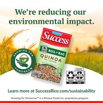 Success Boil-in-Bag Tri-Color Quinoa