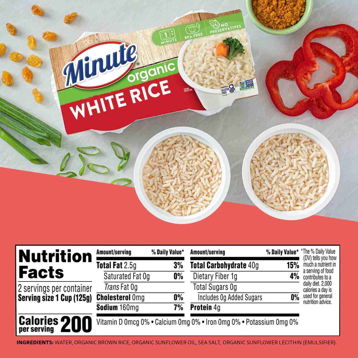 Minute Ready to Serve Organic White Rice; image 6 of 7