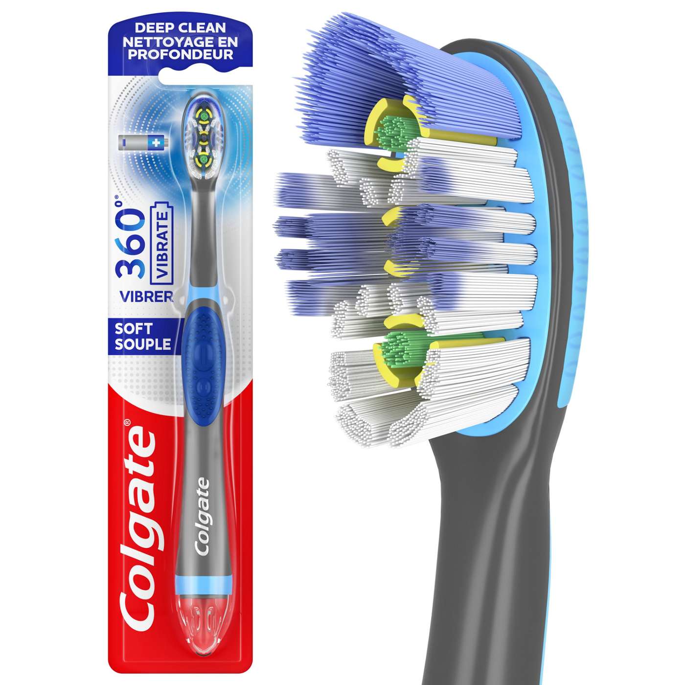 Colgate 360 Floss Battery Powered Toothbrush; image 4 of 6