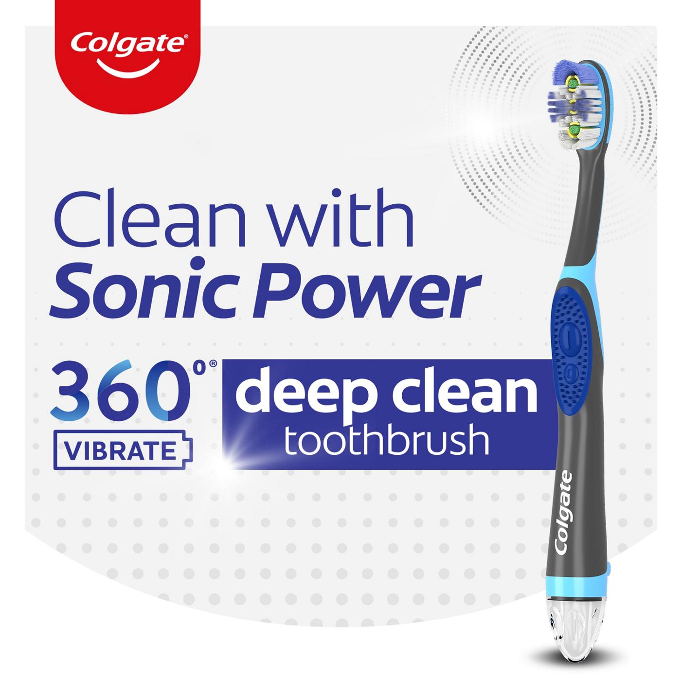 Colgate 360 Floss Battery Powered Toothbrush; image 6 of 6