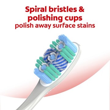 Colgate 360º Optic White Toothbrushes Value Pack, 2 ct
