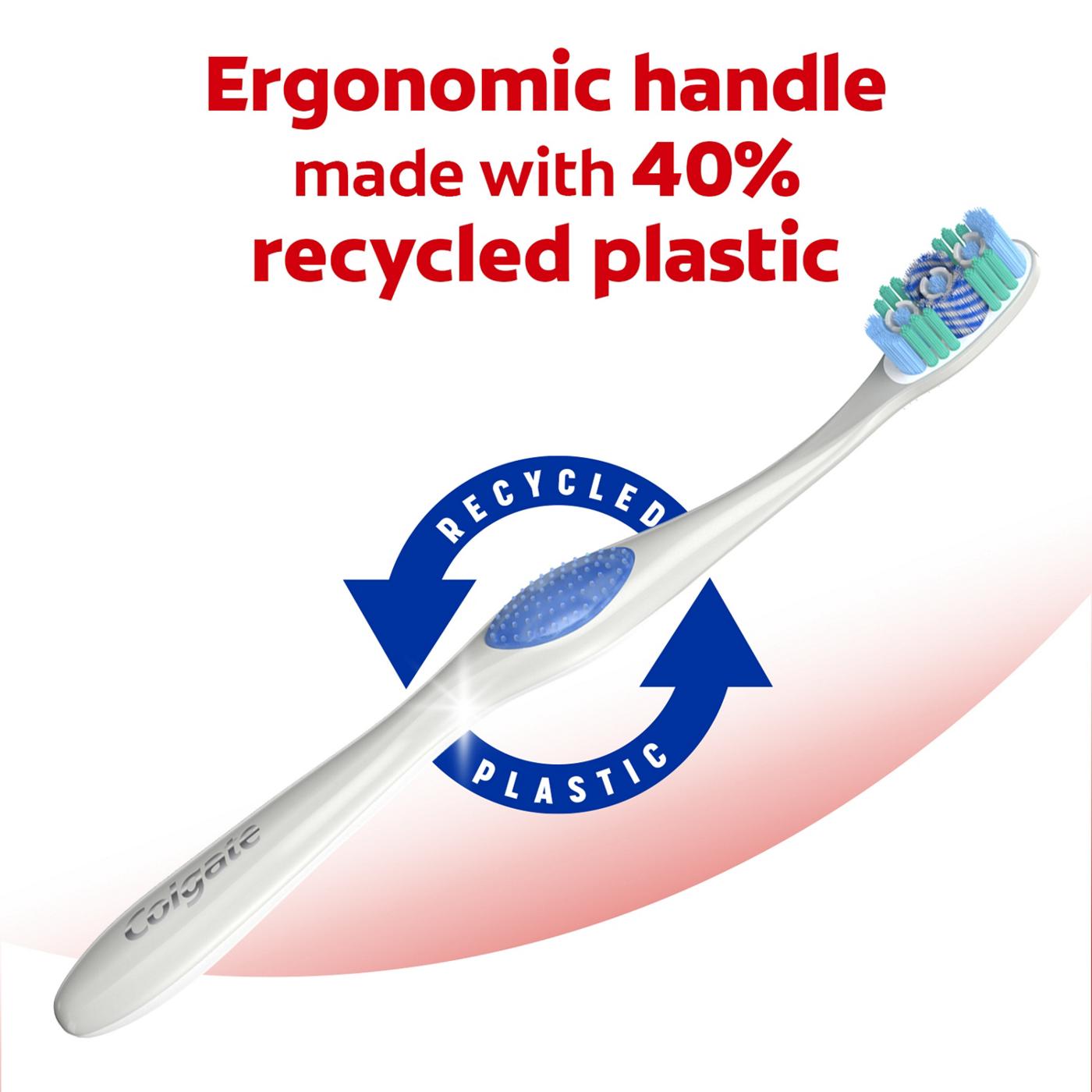 Colgate 360º Optic White Toothbrushes Value Pack; image 9 of 9