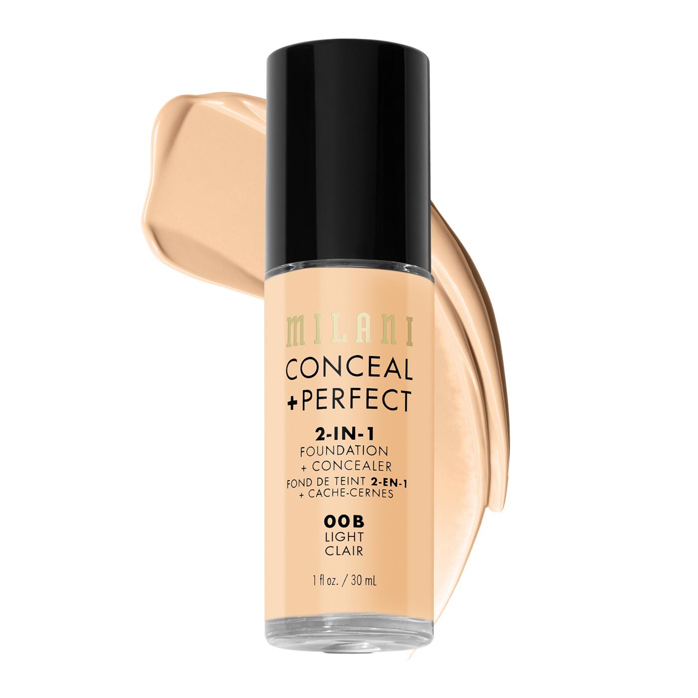 Milani Conceal + Perfect 2-in-1 Foundation + Concealer - Light; image 2 of 9