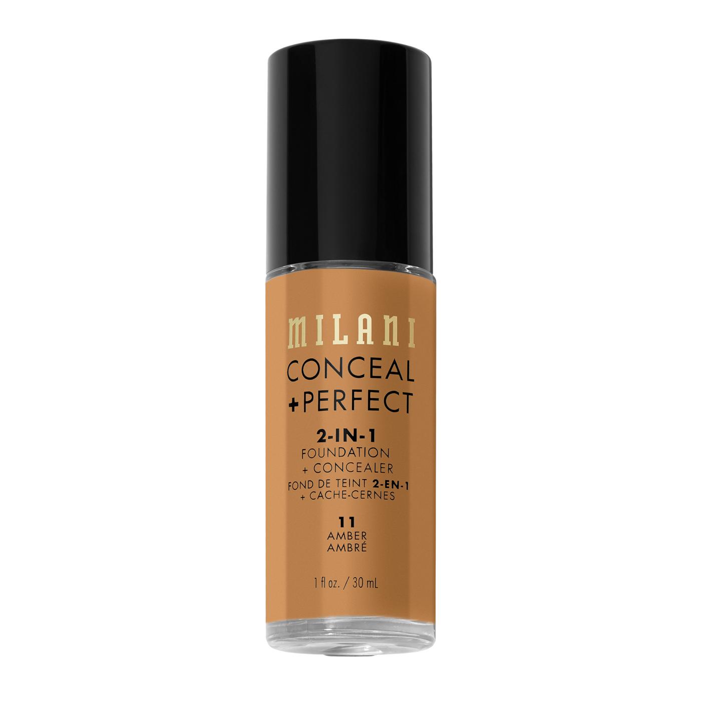 Milani Conceal + Perfect 2-in-1 Foundation + Concealer - Amber; image 1 of 9