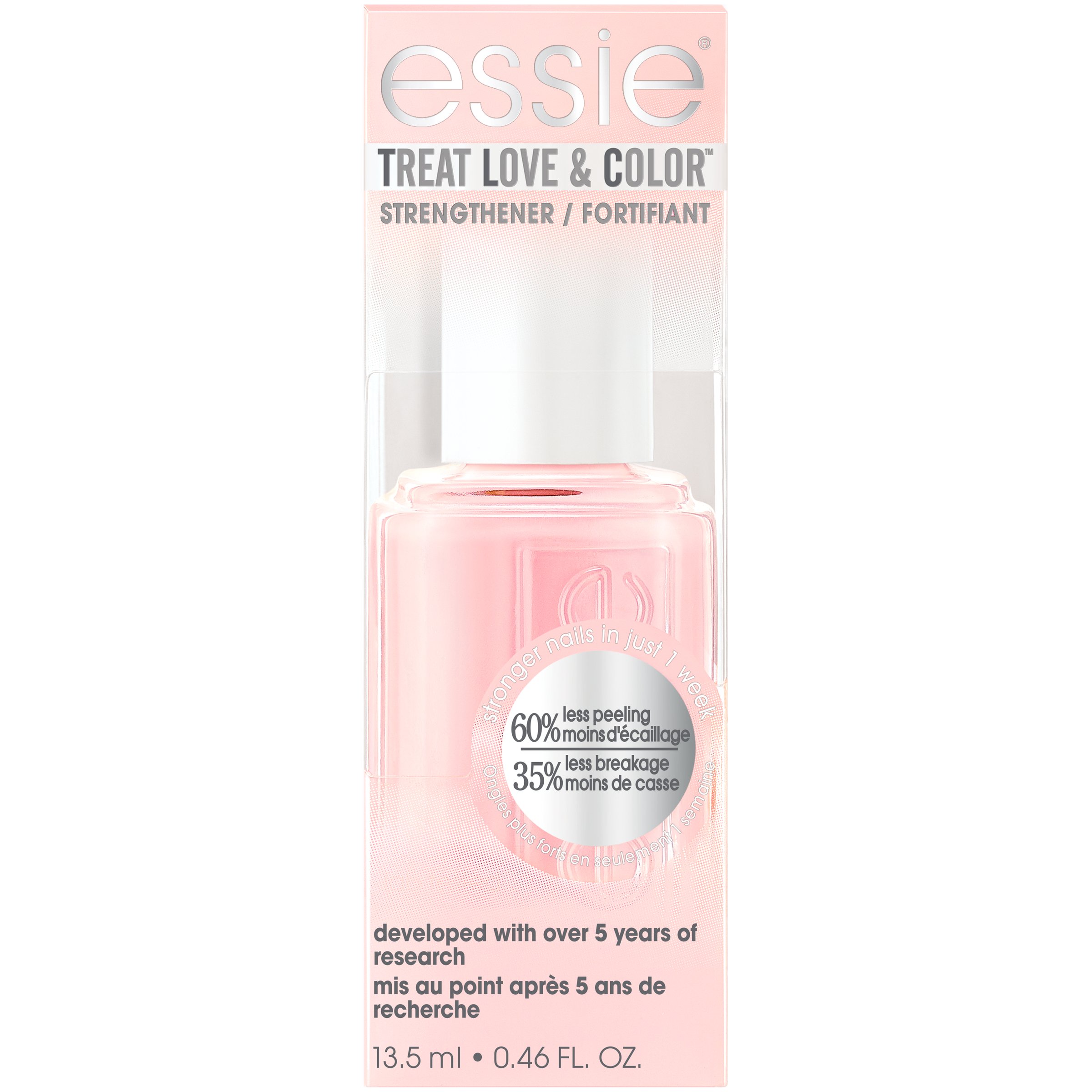 essie Treat Love & Color Nail Polish & Strengthener Sheers To You