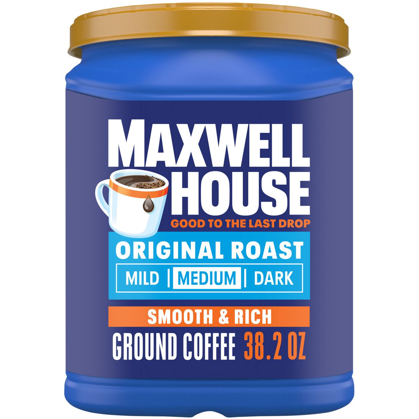 Maxwell House Original Roast Ground Coffee; image 1 of 5