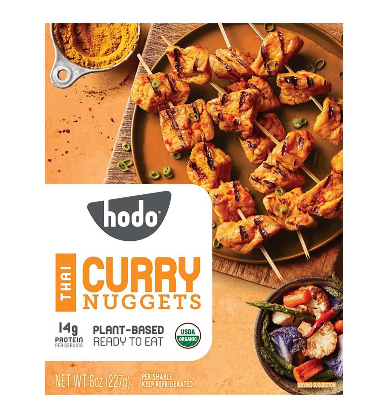 Hodo Thai Curry Vegan Nuggets; image 1 of 2