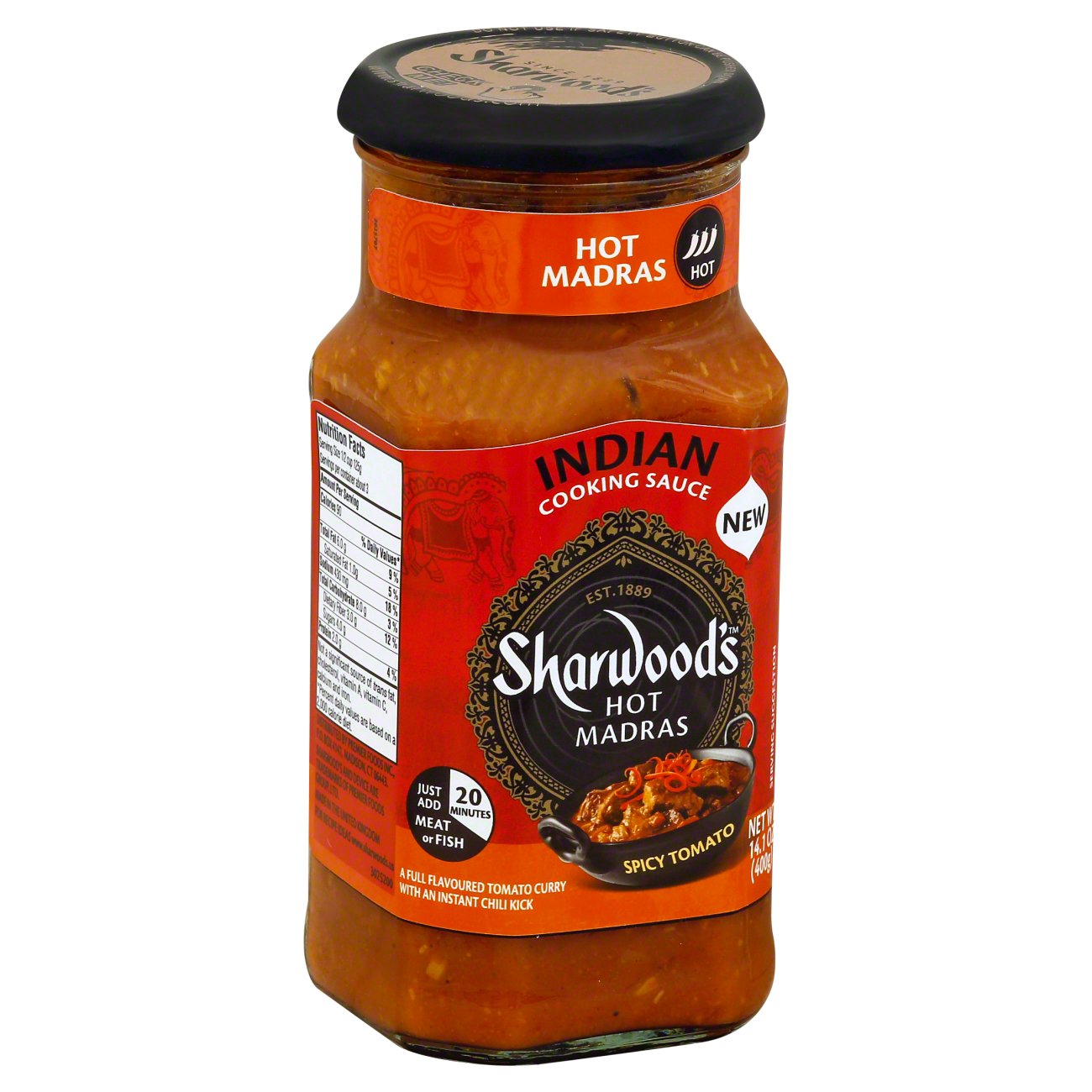 sharwood-s-hot-madras-indian-cooking-sauce-shop-hot-sauce-at-h-e-b