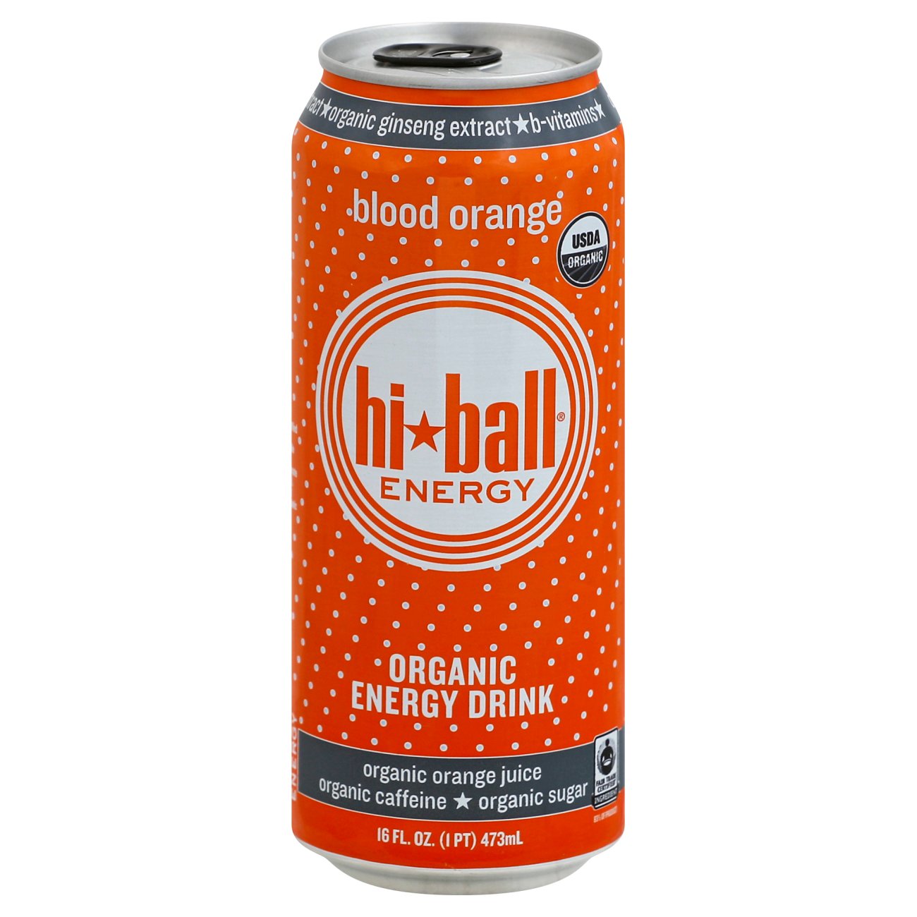 Hiball Organic Blood Orange Energy Drink Shop Sports & Energy Drinks