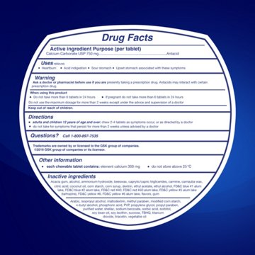 Tums Chewy Bites Chewable Antacid Tablets