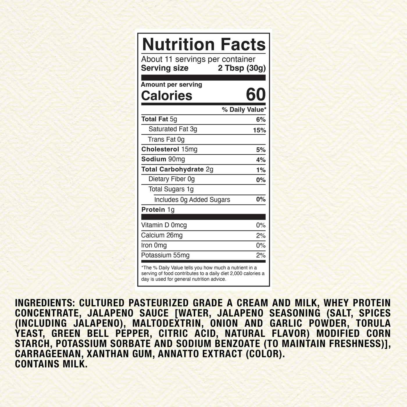 Cacique Jalapeño Mexican-Style Sour Cream; image 4 of 8