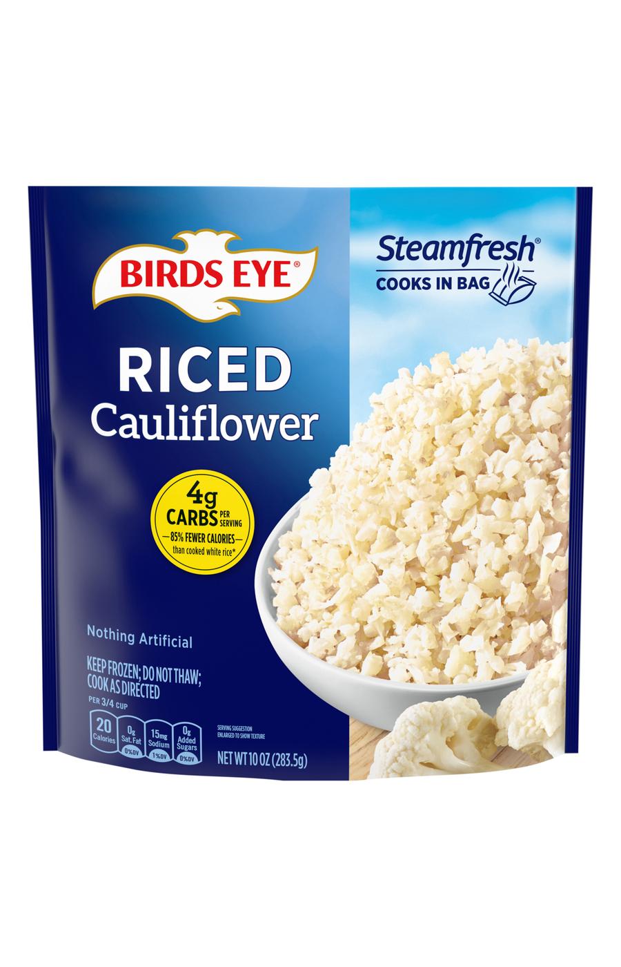 Birds Eye Frozen Steamfresh Riced Cauliflower - Original; image 1 of 3