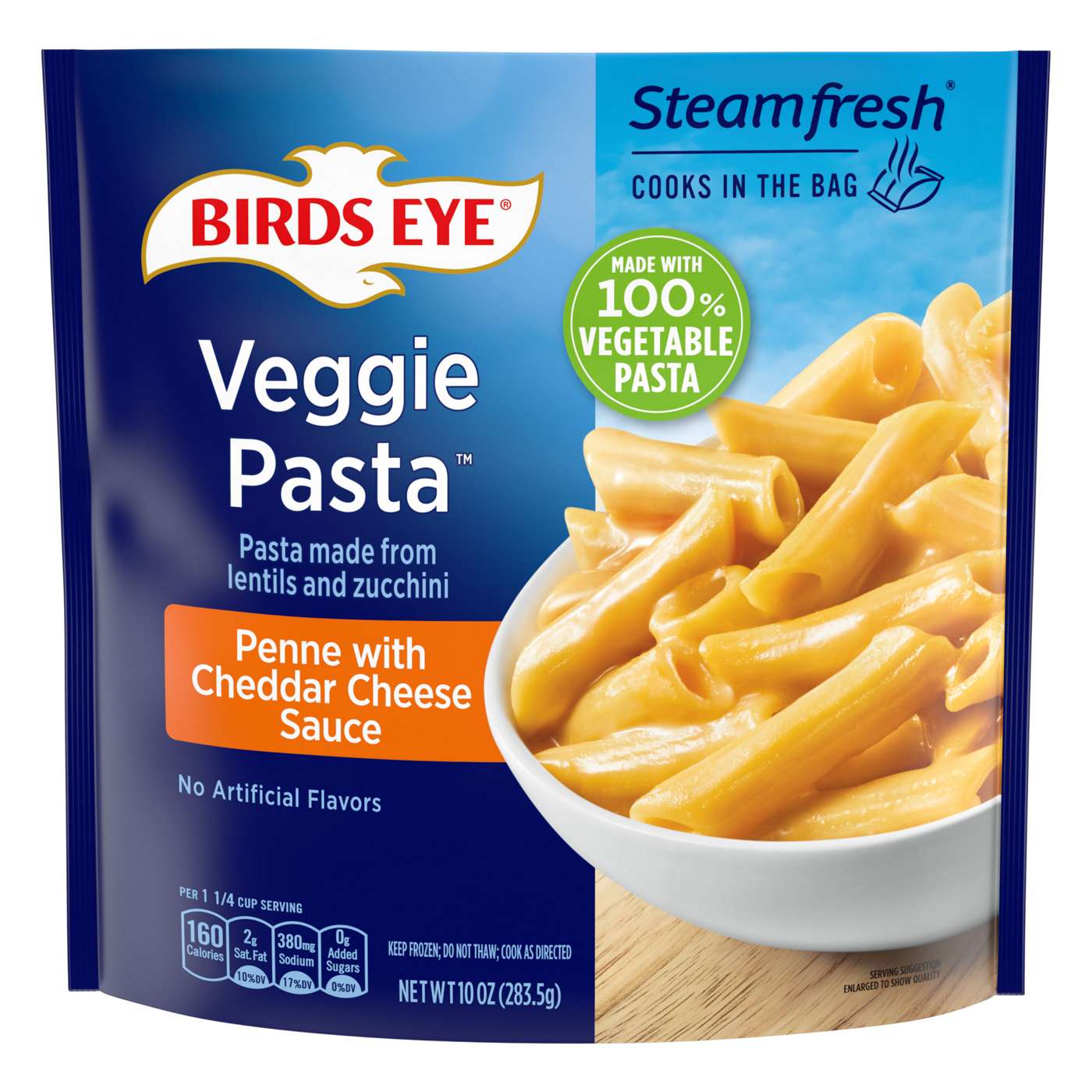 Birds Eye Frozen Steamfresh Veggie Pasta - Cheddar Penne; image 1 of 4