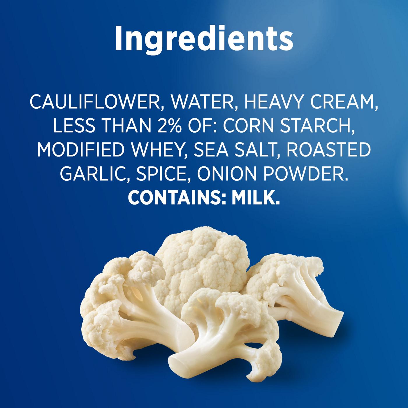 Birds Eye Frozen Roasted Garlic Mashed Cauliflower; image 7 of 7