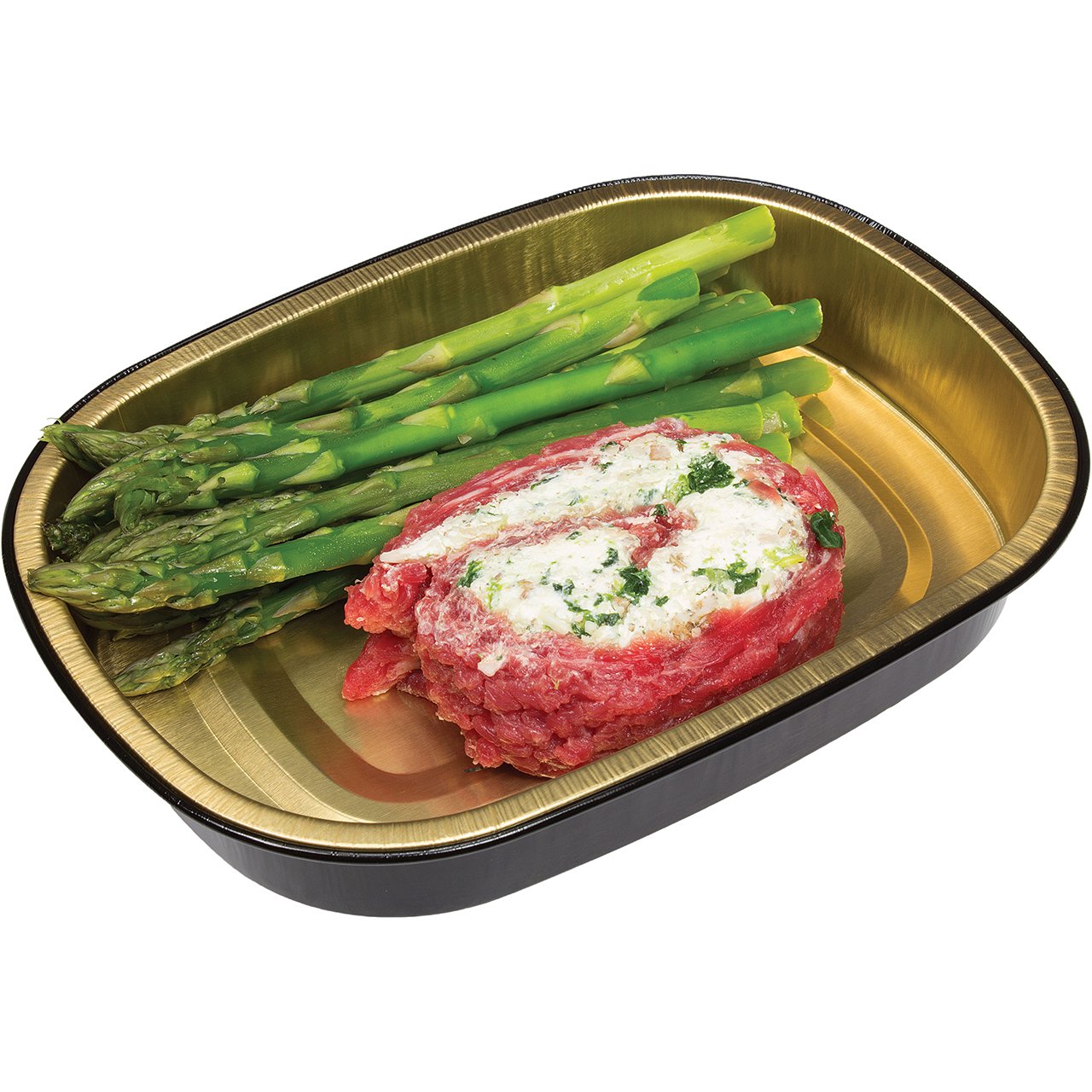 Meal Simple by HEB Spinach Parmesan Stuffed Beef Flank Steak Pinwheel