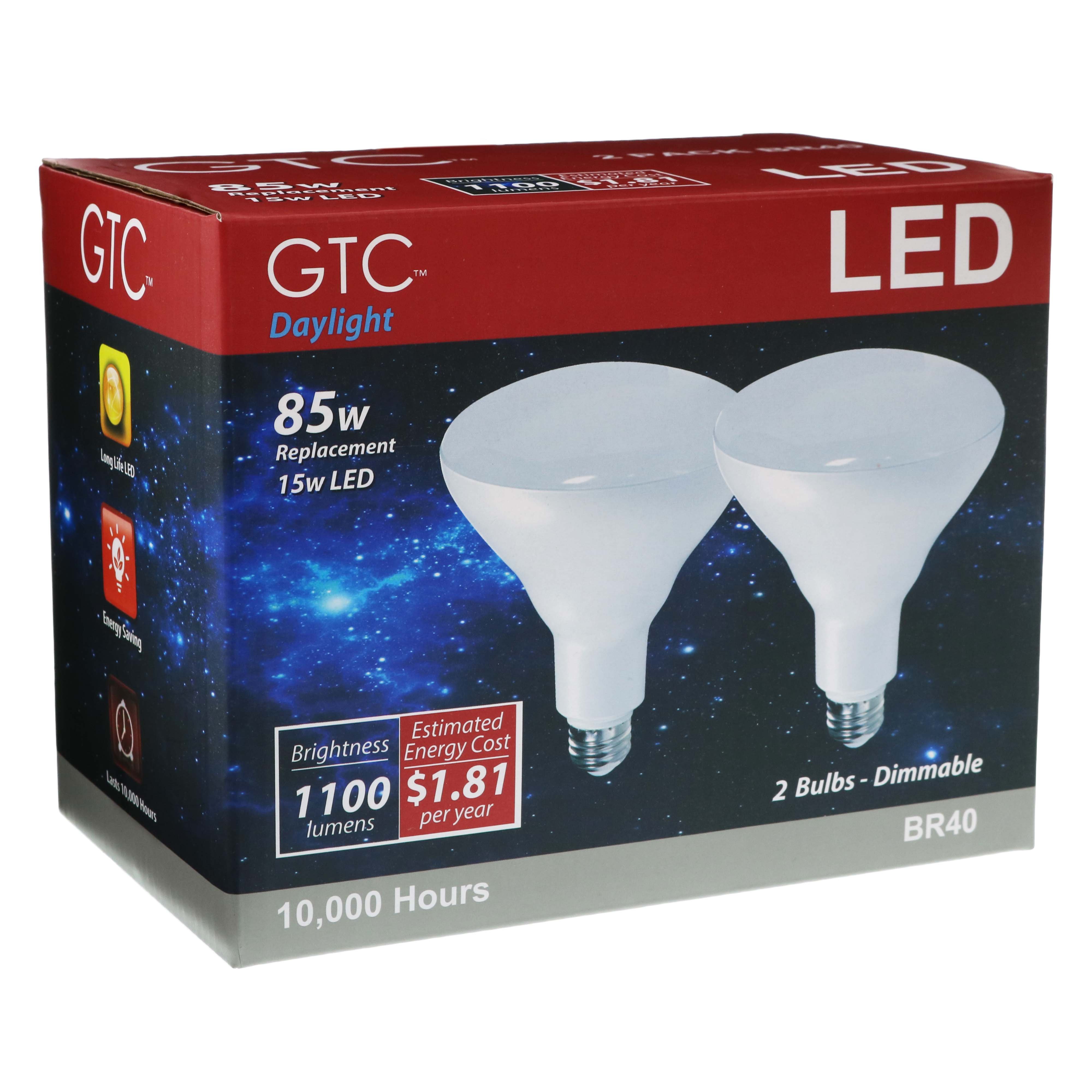 GTC BR40 LED 85W 1100 Lumens Daylight Shop Light Bulbs at HEB
