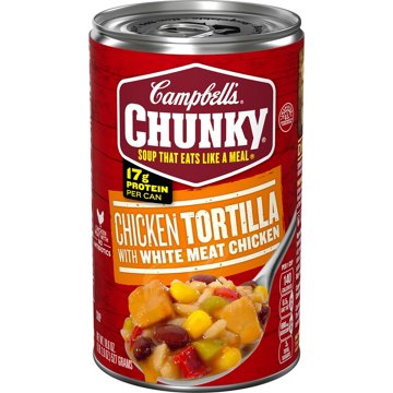 Campbell's Chunky Chicken Tortilla Soup with Grilled White Meat Chicken