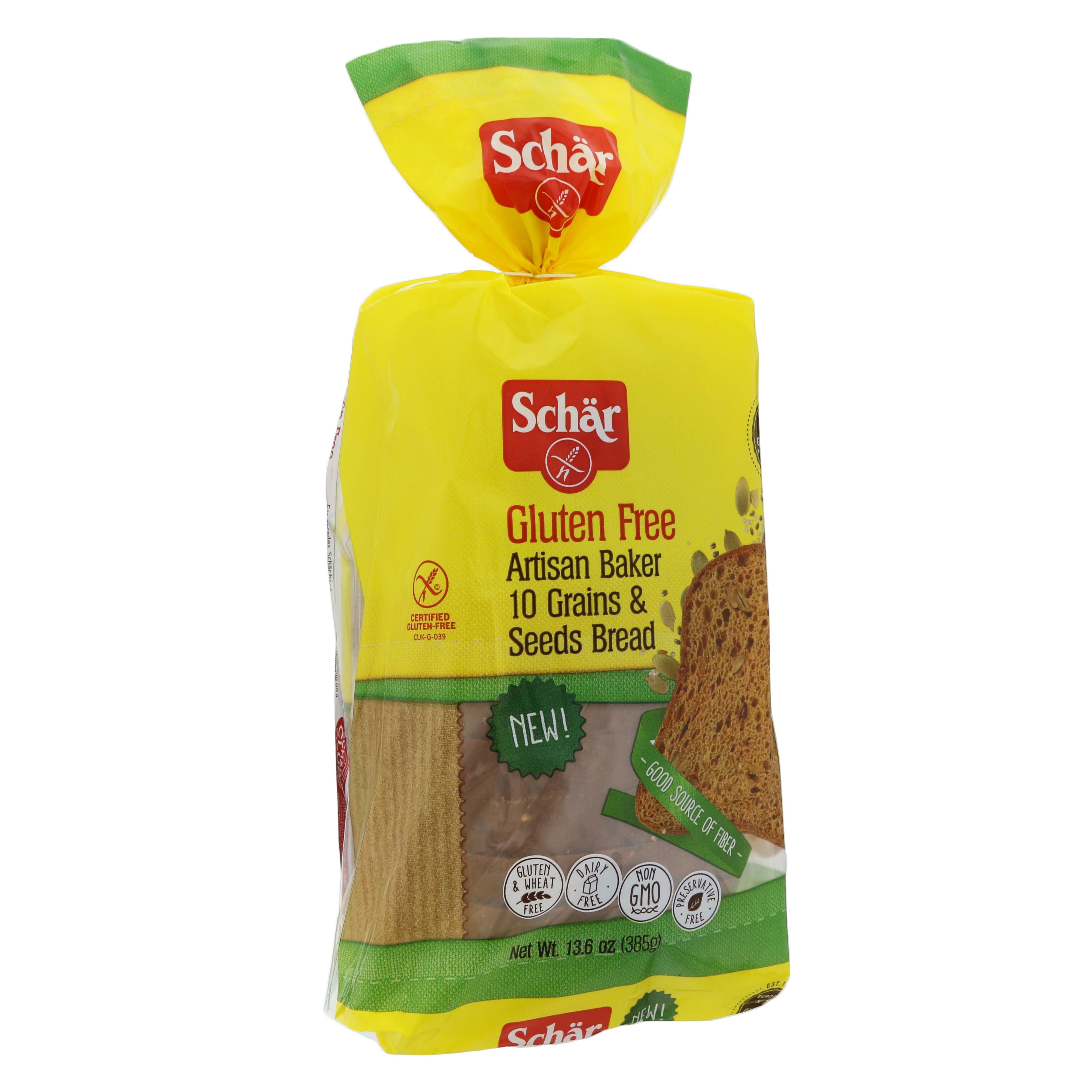 Schar Artisan Baker Gluten Free 10 Grain and Seeds Bread - Shop Bread