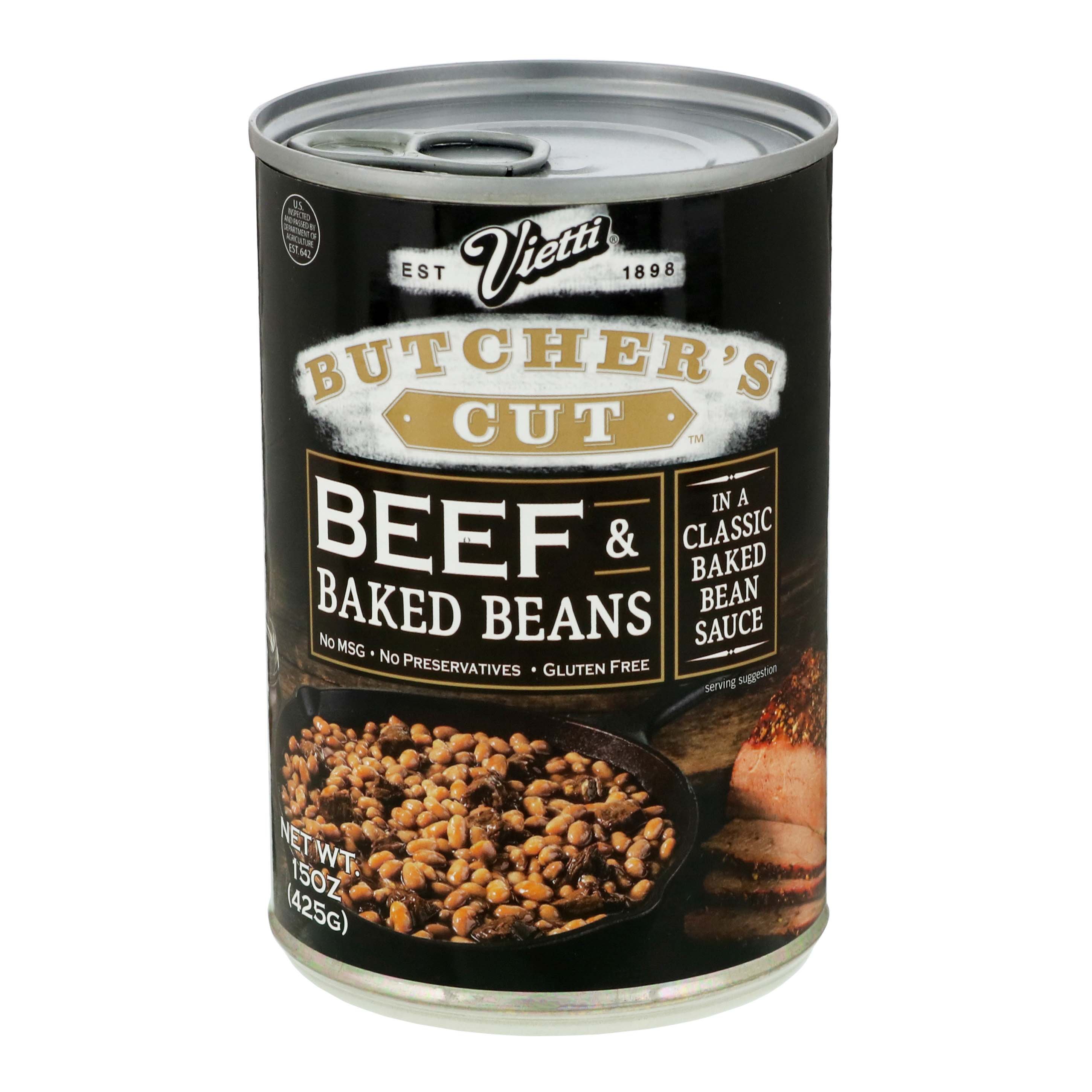 Vietti Beef & Baked Beans In Traditional Bean Sauce Shop Beans