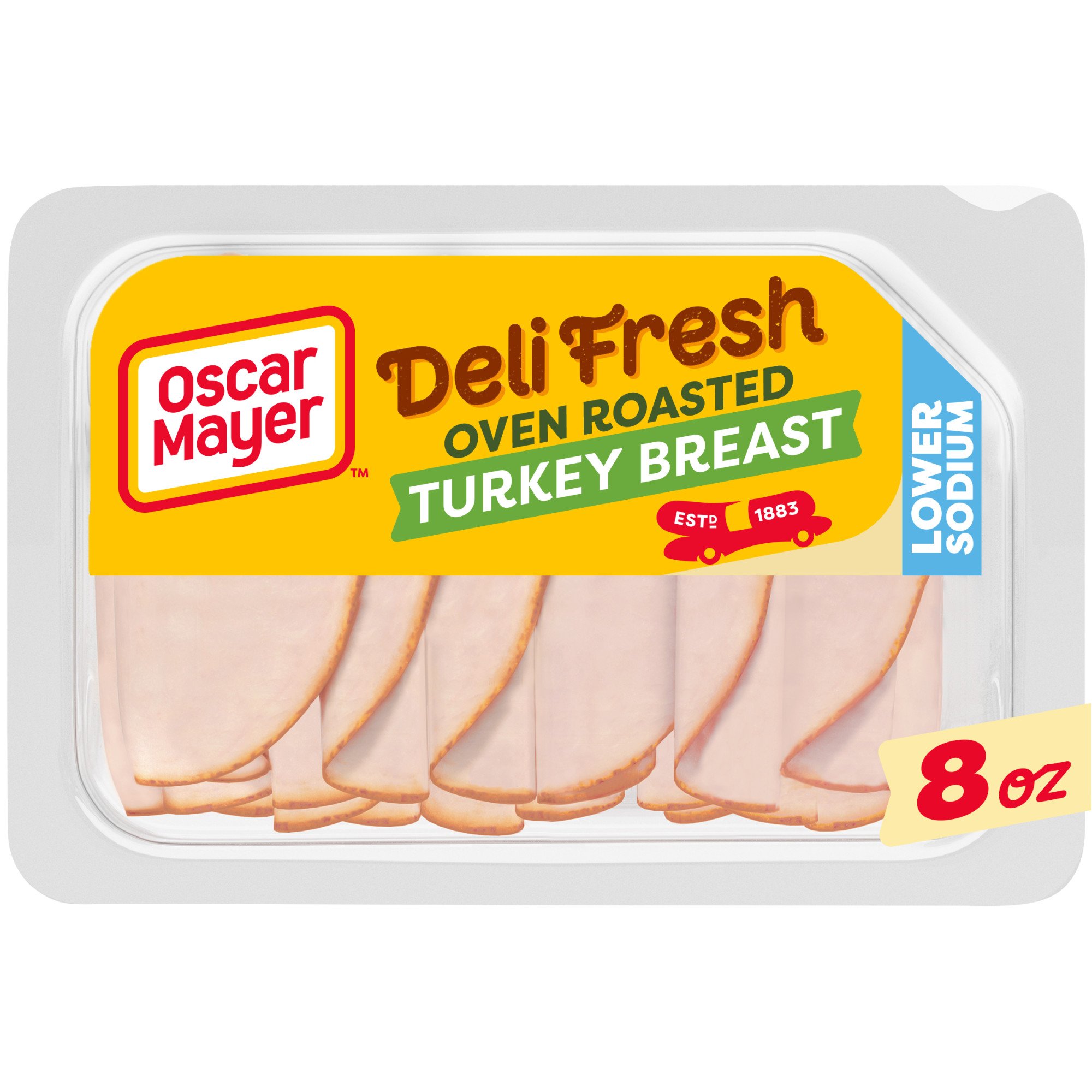 Oscar Mayer Deli Fresh Turkey Breast Low Sodium Shop Meat At H E B