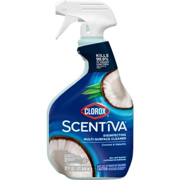 Clorox Scentiva Disinfecting Multi-Surface Cleaner - Coconut and Waterlily, 32 oz